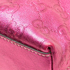 Metallic Guccissima Pouch