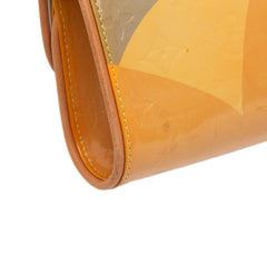 Monogram Vernis Fleurs Pochette