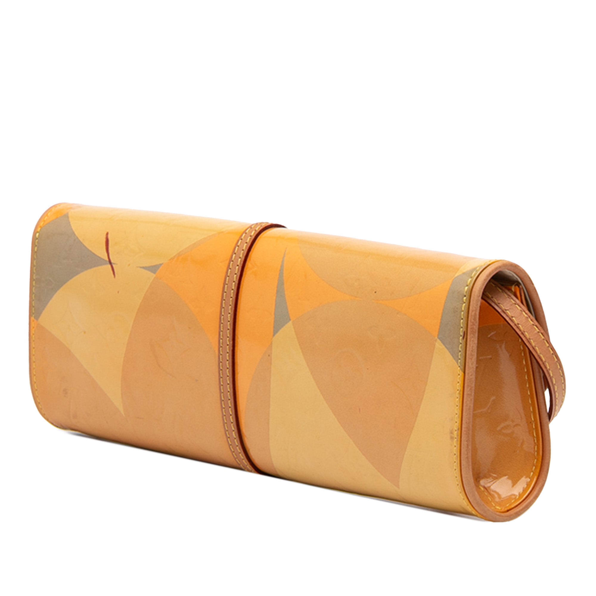 Monogram Vernis Fleurs Pochette