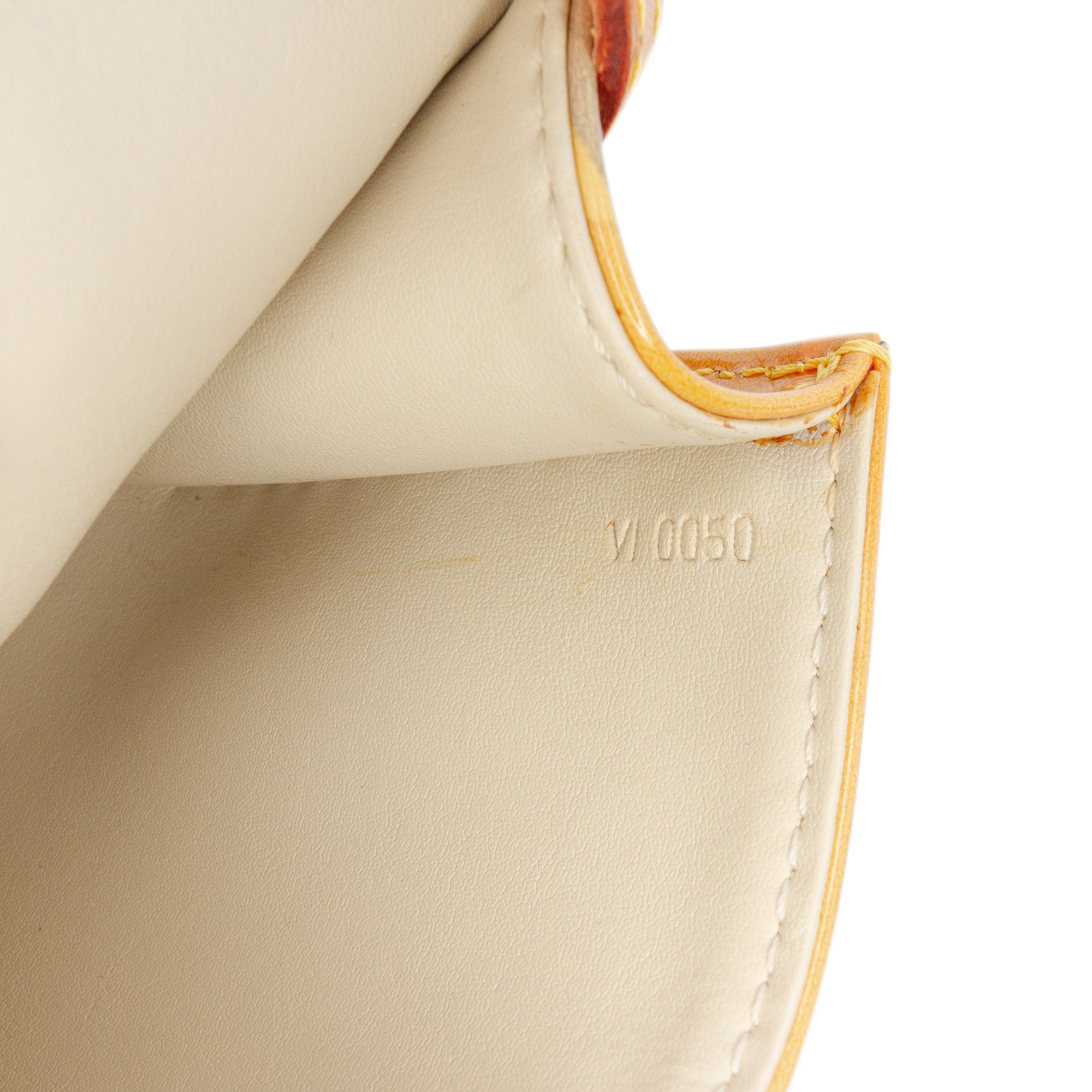 Monogram Vernis Fleurs Pochette