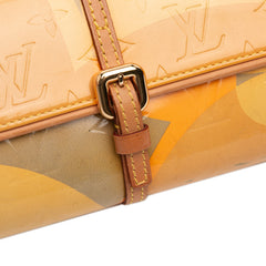 Monogram Vernis Fleurs Pochette