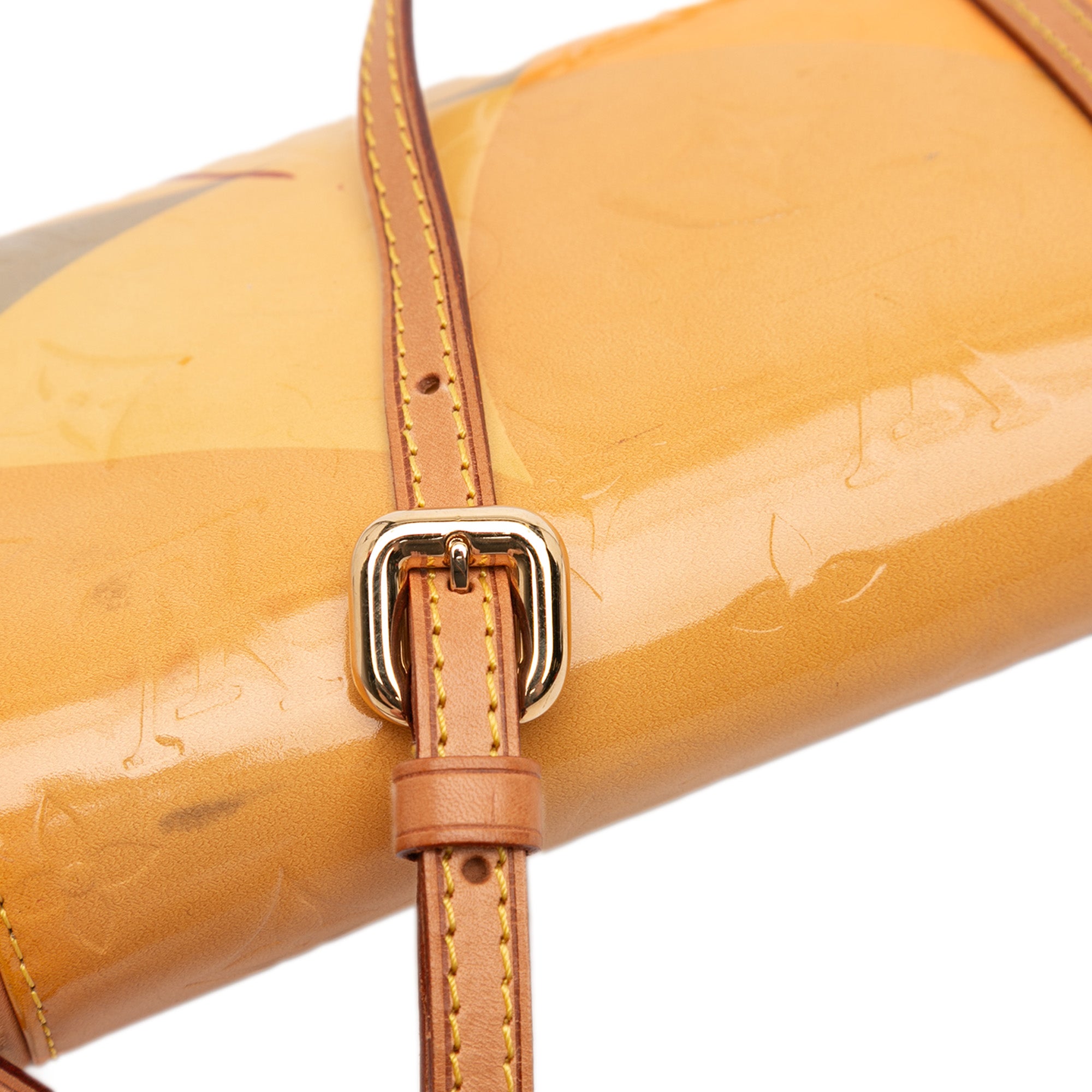 Monogram Vernis Fleurs Pochette