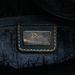 Medium Denim Floral Embellished Lady Dior