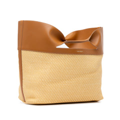 Large Raffia The Bow Tote_1