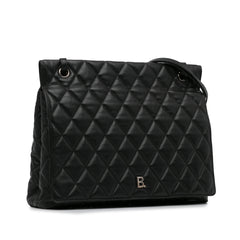 Large Quilted Leather Touch B. Crossbody