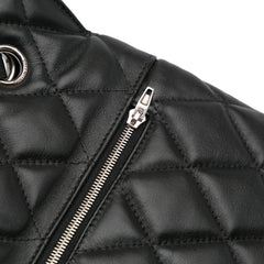 Large Quilted Leather Touch B. Crossbody