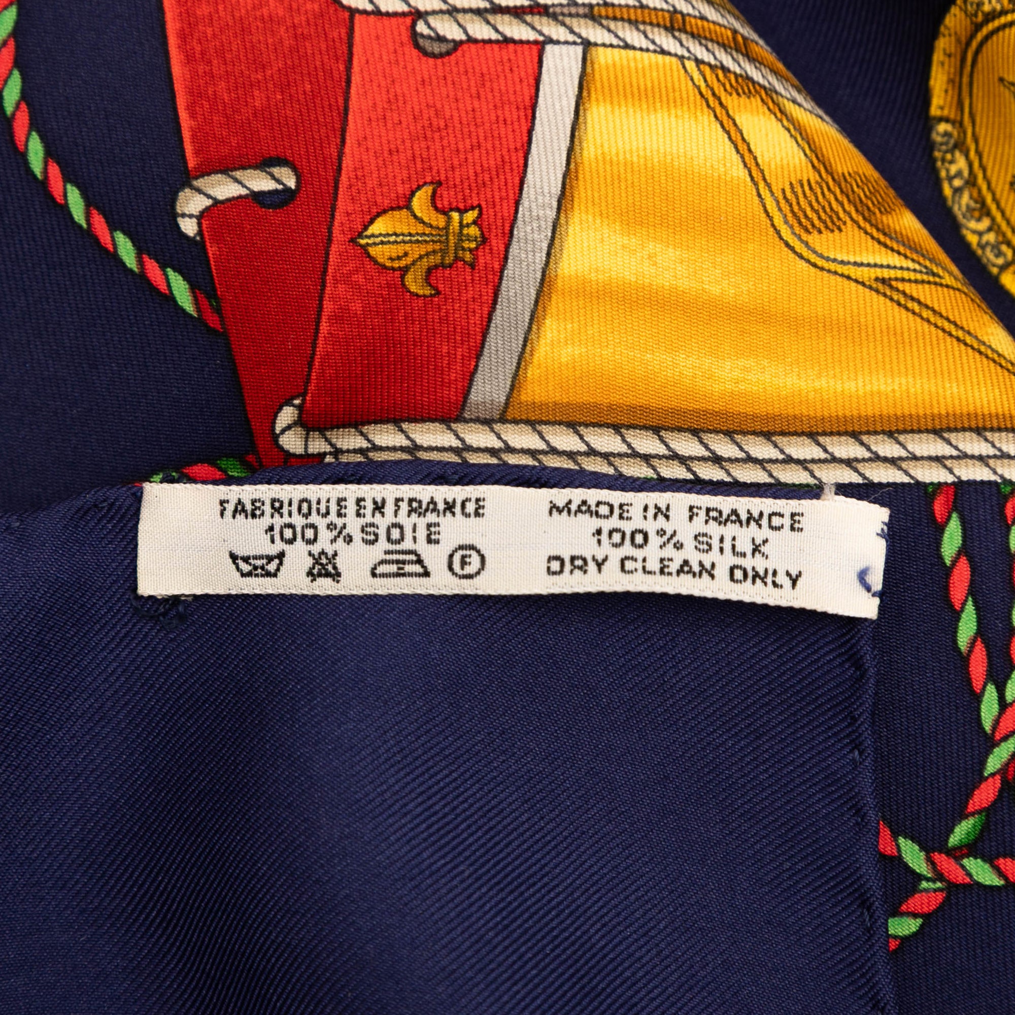 Les Tambours Silk Scarf 90