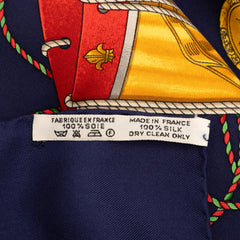 Les Tambours Silk Scarf 90