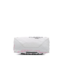 Mini Lambskin Graffiti Papier A4 Zip Around Satchel