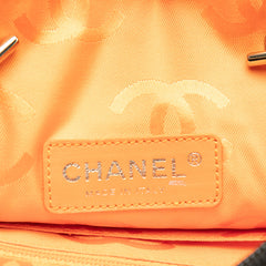 Quilted Lambskin Cambon Ligne Flat Tote