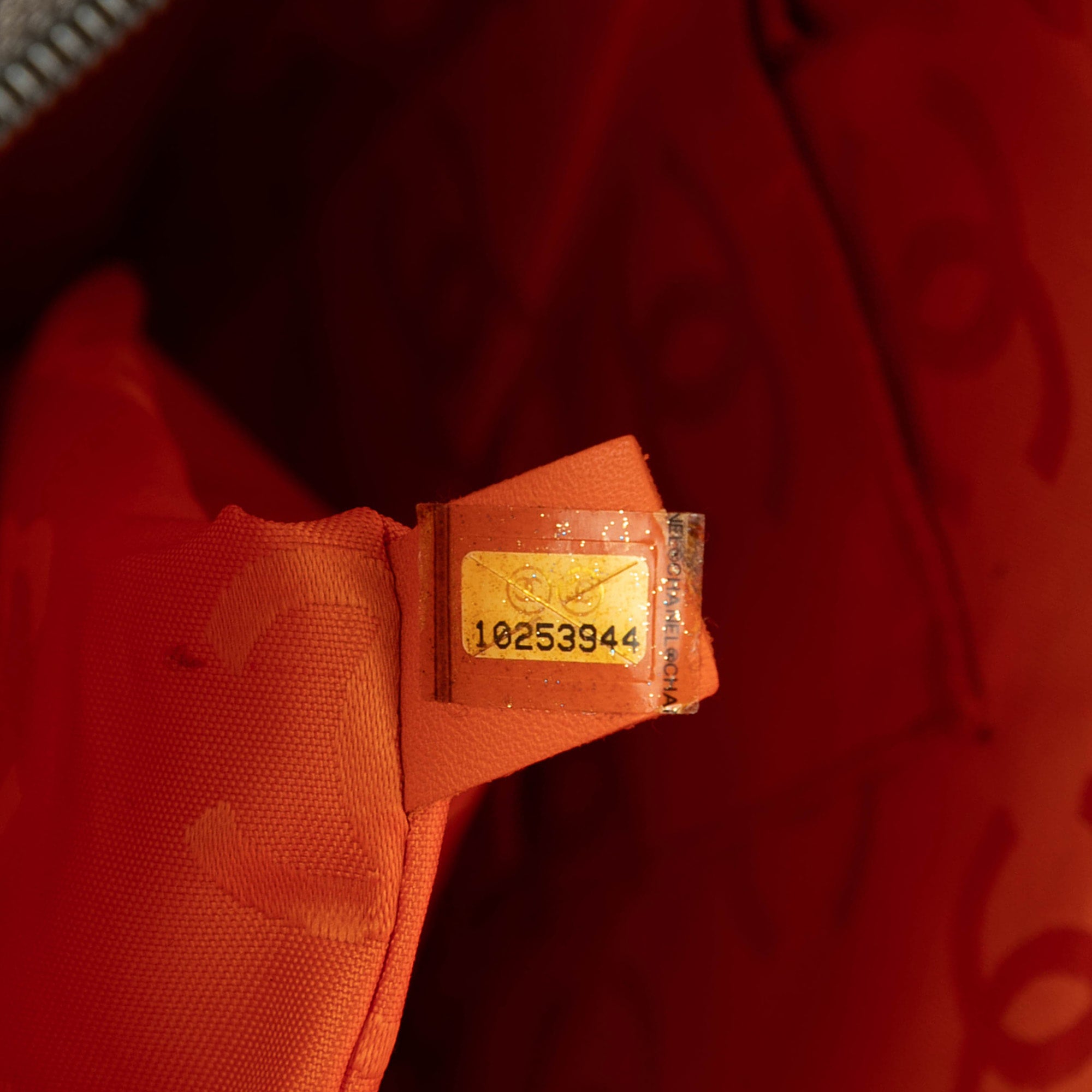 Quilted Lambskin Cambon Ligne Flat Tote