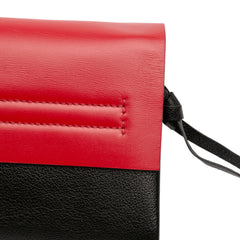 Leather VRing Crossbody