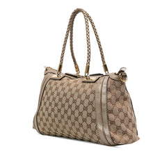 GG Canvas Bella Satchel
