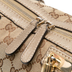 GG Canvas Bella Satchel