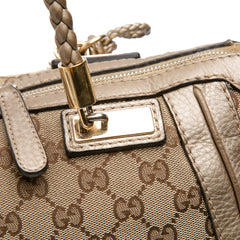 GG Canvas Bella Satchel