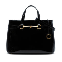 Patent Bright Bit Satchel