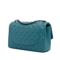 Jumbo Classic Lambskin Double Flap