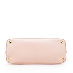Medium Saffiano Lux Promenade Satchel
