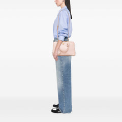 Medium Saffiano Lux Promenade Satchel