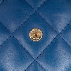 CC Quilted Lambskin Wallet On Chain