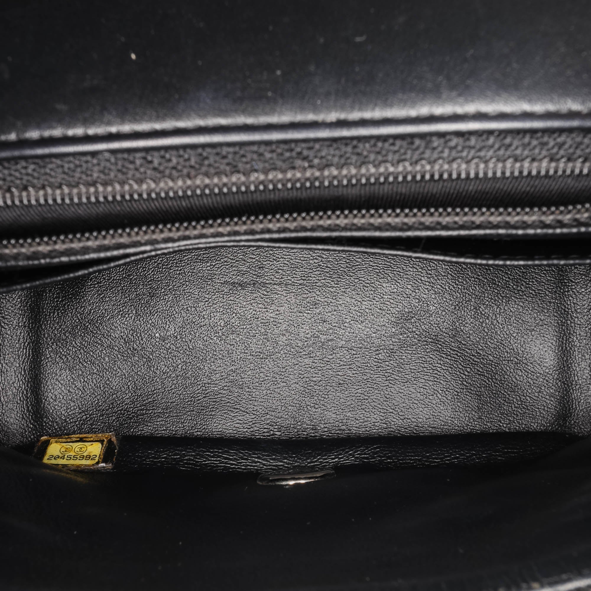 Mini Square Classic Patent Single Flap