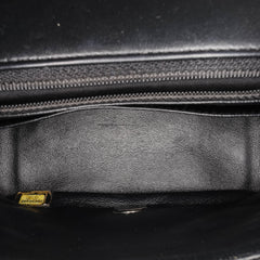 Mini Square Classic Patent Single Flap