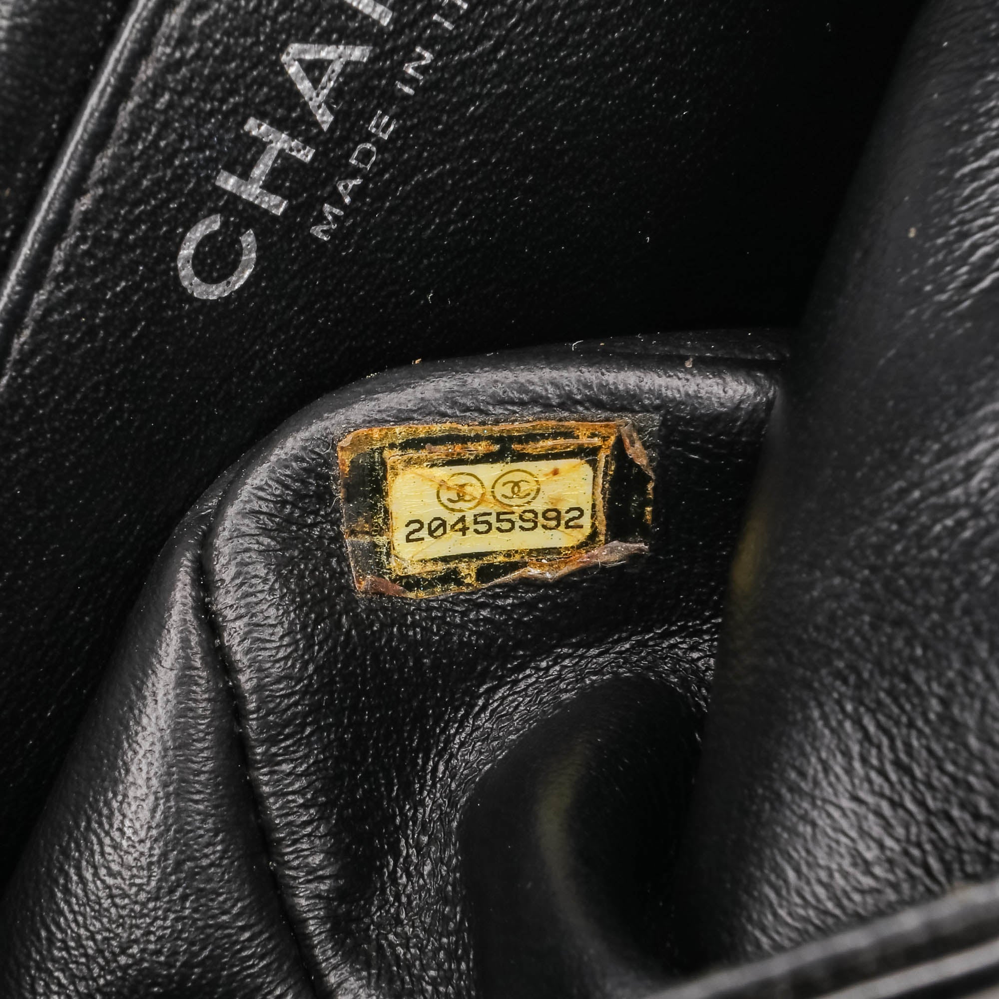 Mini Square Classic Patent Single Flap