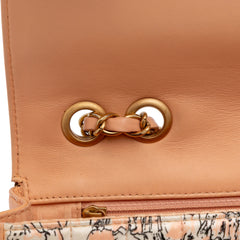 Silk and Lambskin Coco Mademoiselle Scarf Flap