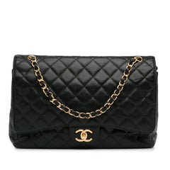 Maxi Classic Caviar Double Flap_0