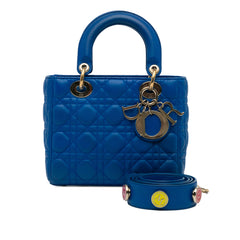 Small Lambskin Cannage My ABC Lady Dior