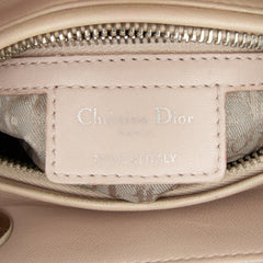 Medium Lambskin Cannage Lady Dior