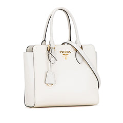 Saffiano Soft Calf Zippered Tote