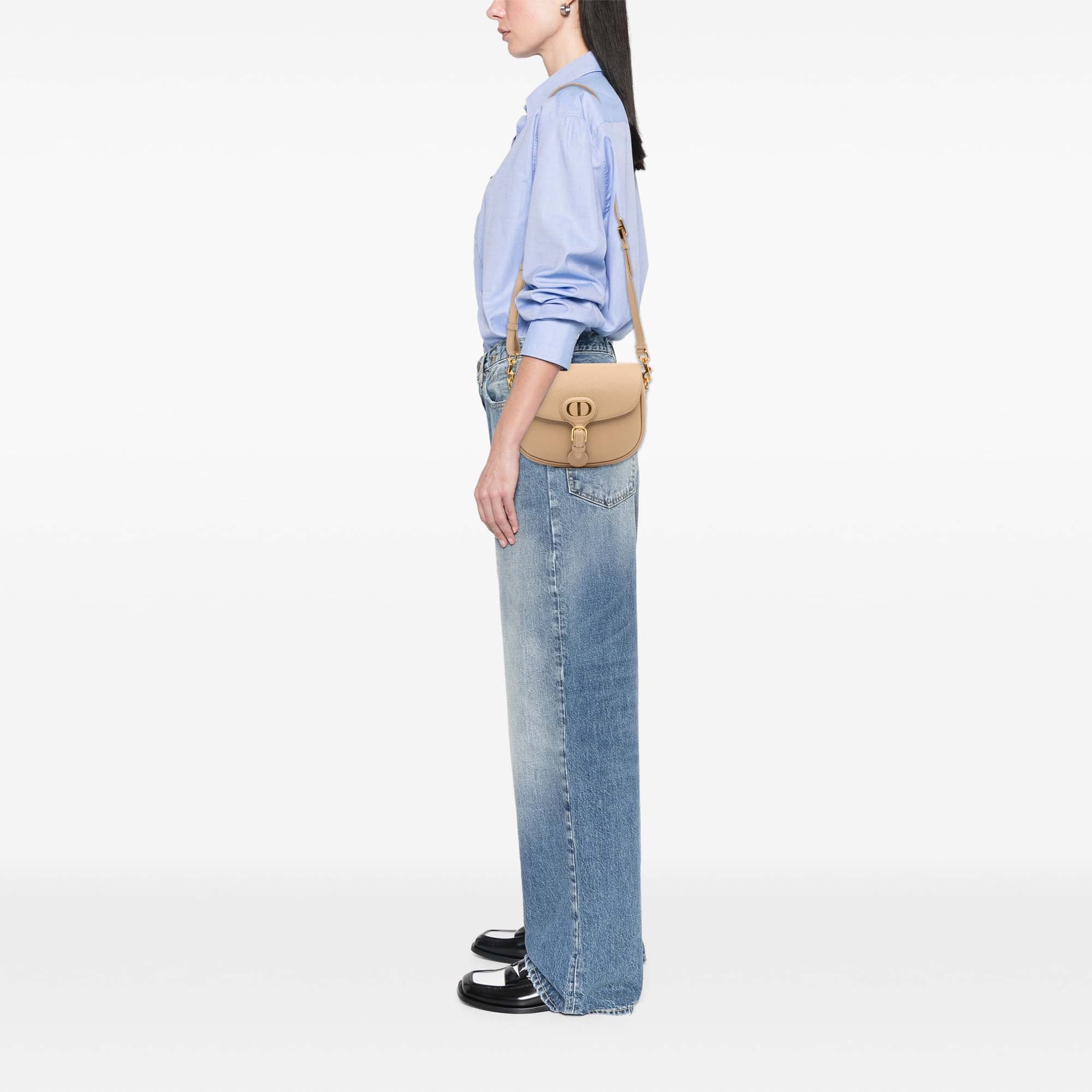 Medium Grained Calfskin Bobby Crossbody
