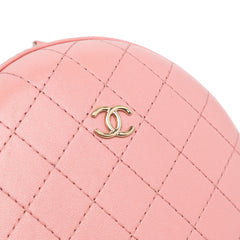 CC Quilted Lambskin Round Crossbody_9