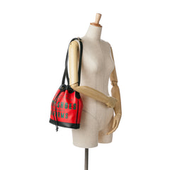 100th Anniversary Leather Uniform Bucket Bag