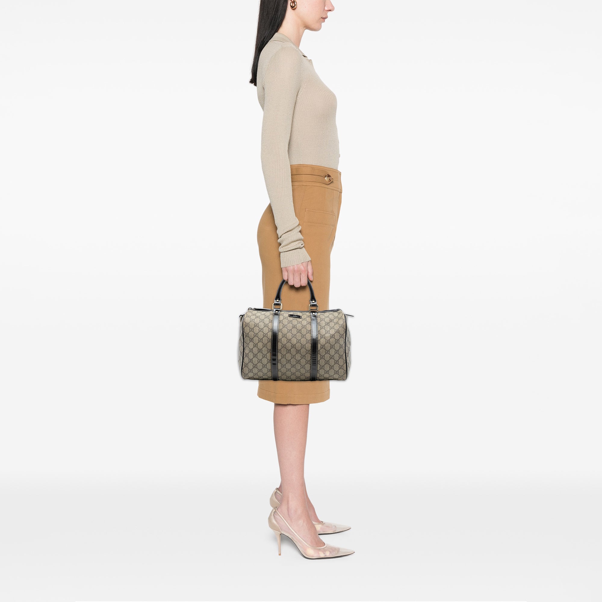 Medium GG Supreme Joy Boston Bag