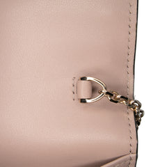 Calfskin Rockstud Envelope Wallet on Chain