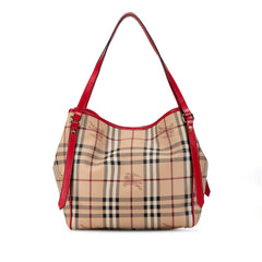 Haymarket Check Canvas Canterbury Tote