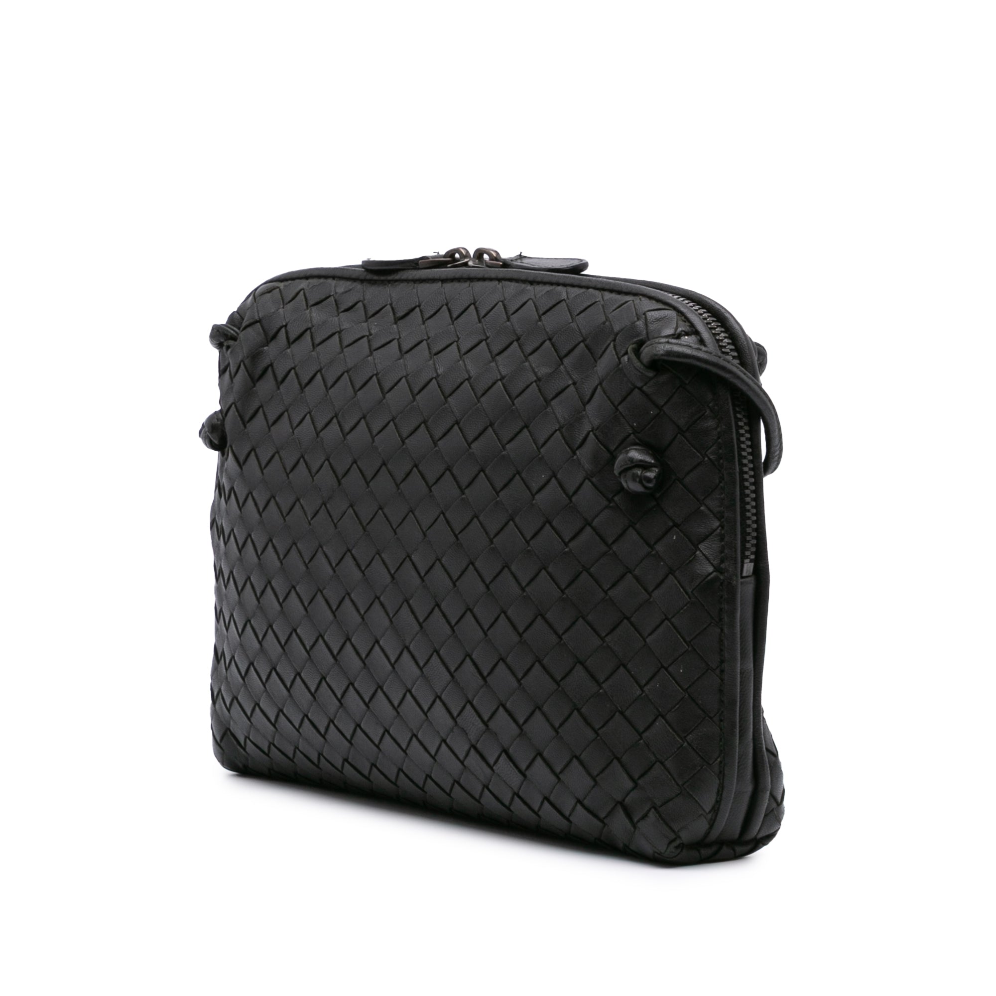 Medium Nappa Intrecciato Nodini Crossbody