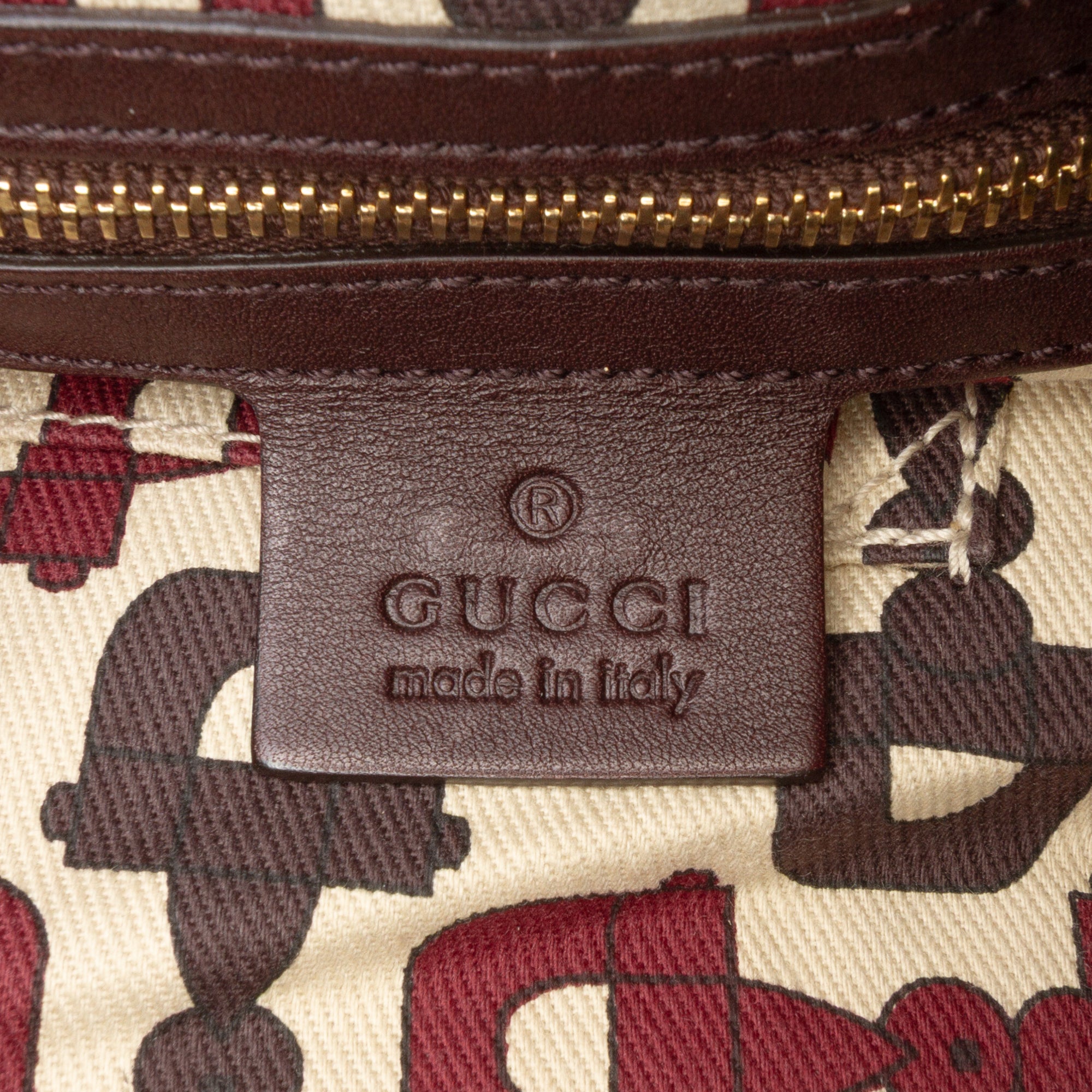 Large Guccissima Hysteria Satchel