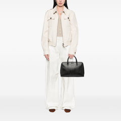 Textured Calfskin Handbag