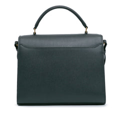 Medium Grain de Poudre Cassandra Top Handle Bag