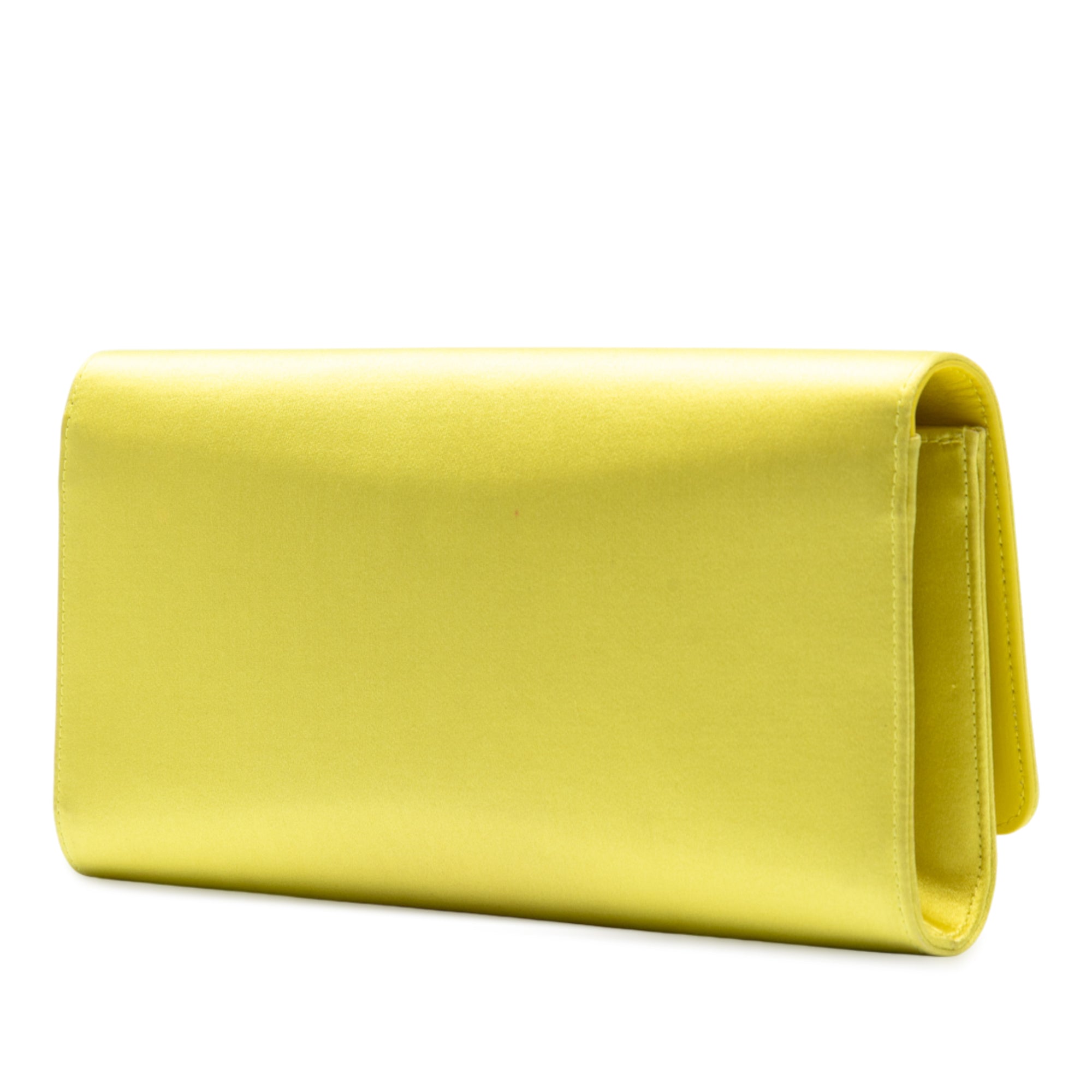 Satin Crystals Broadway Clutch