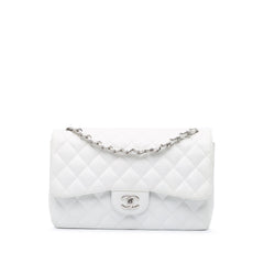 Jumbo Classic Caviar Double Flap