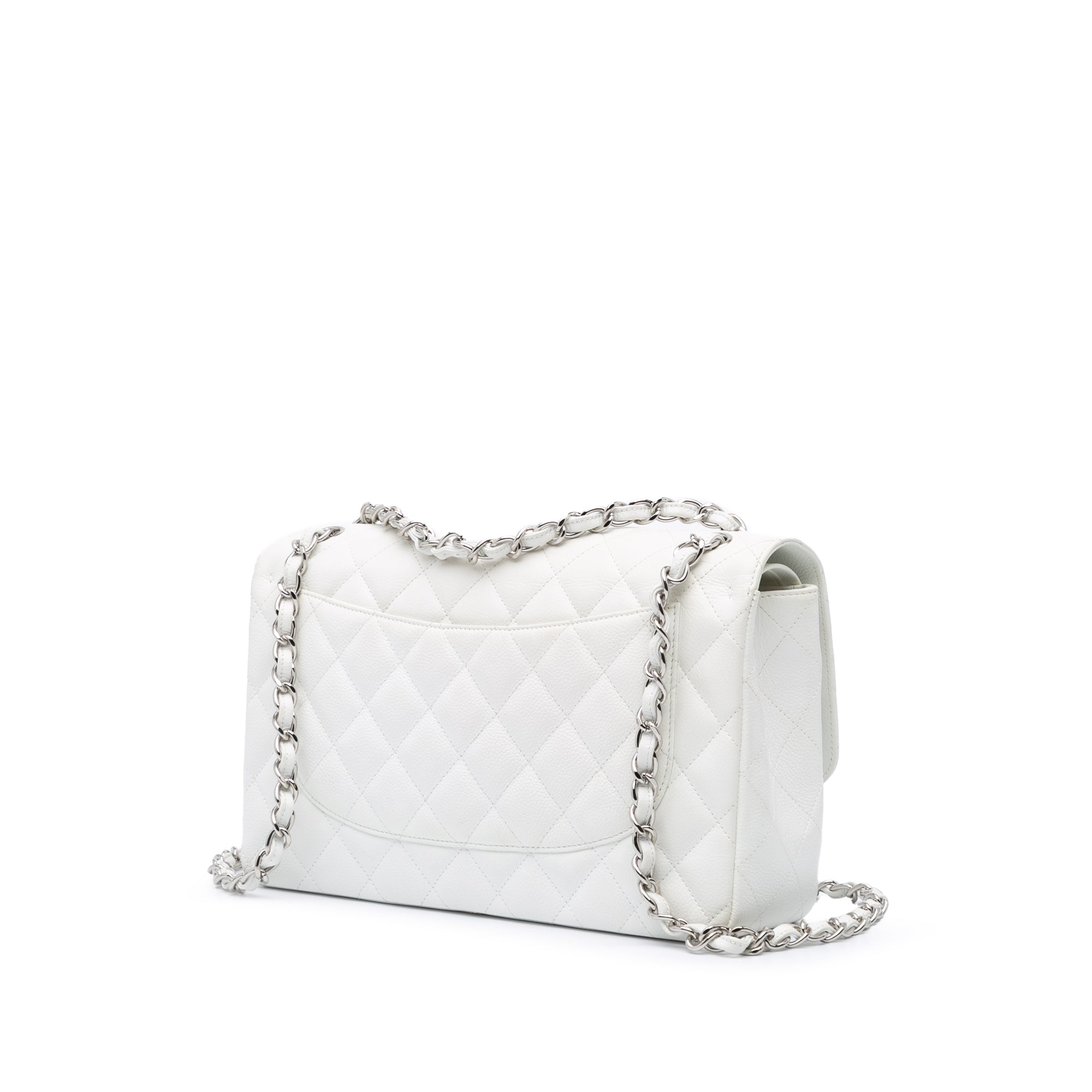 Jumbo Classic Caviar Double Flap