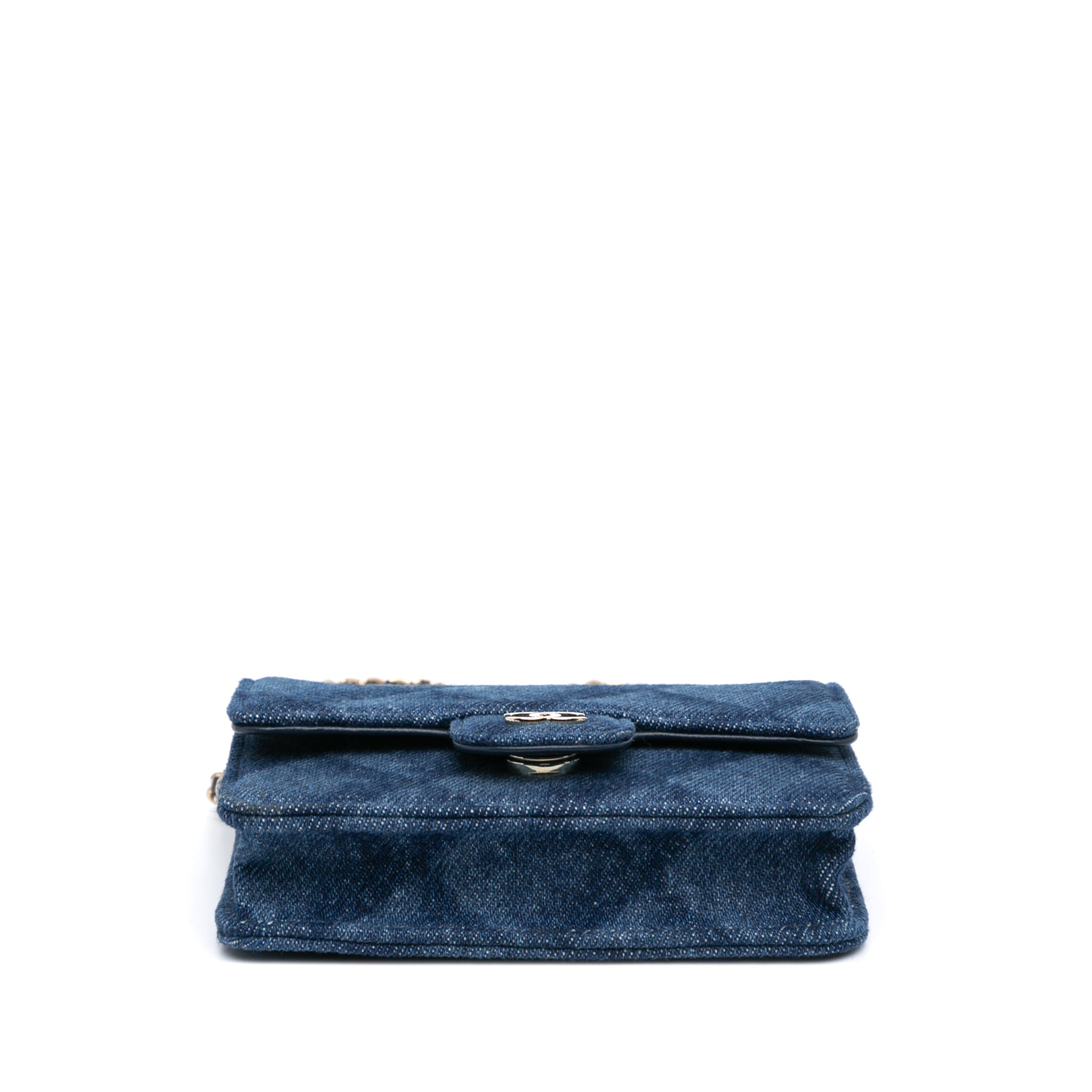 Denim Printed Belt Bag