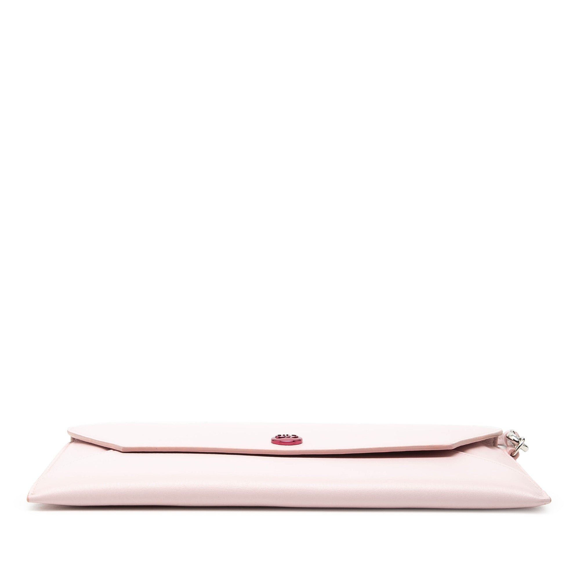 Calfskin Envelope Clutch