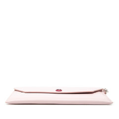 Calfskin Envelope Clutch