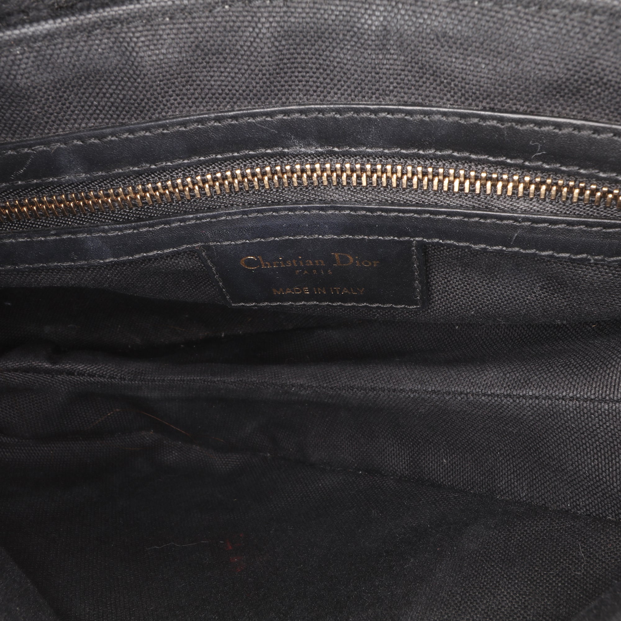 Oblique Canvas Saddle Bag