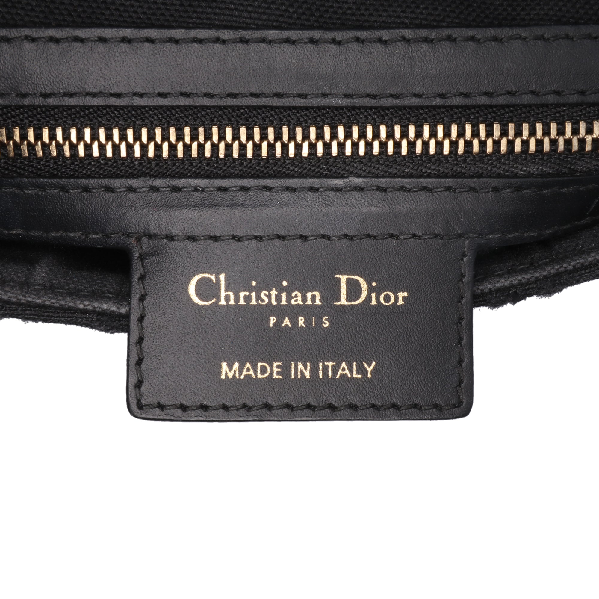 Oblique Canvas Saddle Bag